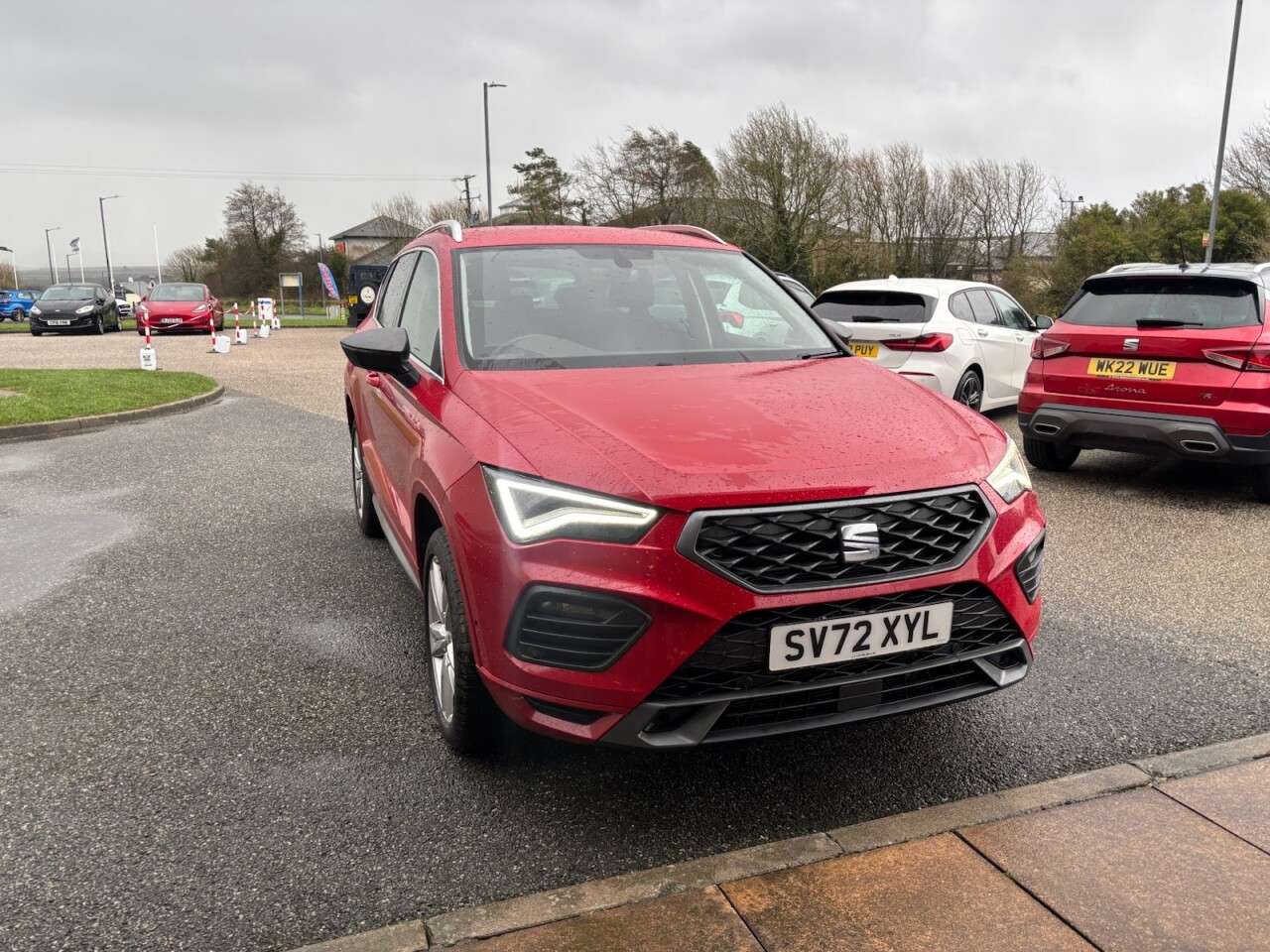 A 2022 SEAT ATECA 1.5 TSI EVO FR SUV 5dr Petrol DSG Euro 6 (s/s) (150 ps) A 2022 SEAT ATECA 1.5 TSI EVO FR SUV 5dr Petrol DSG Euro 6 (s/s) (150 ps)
