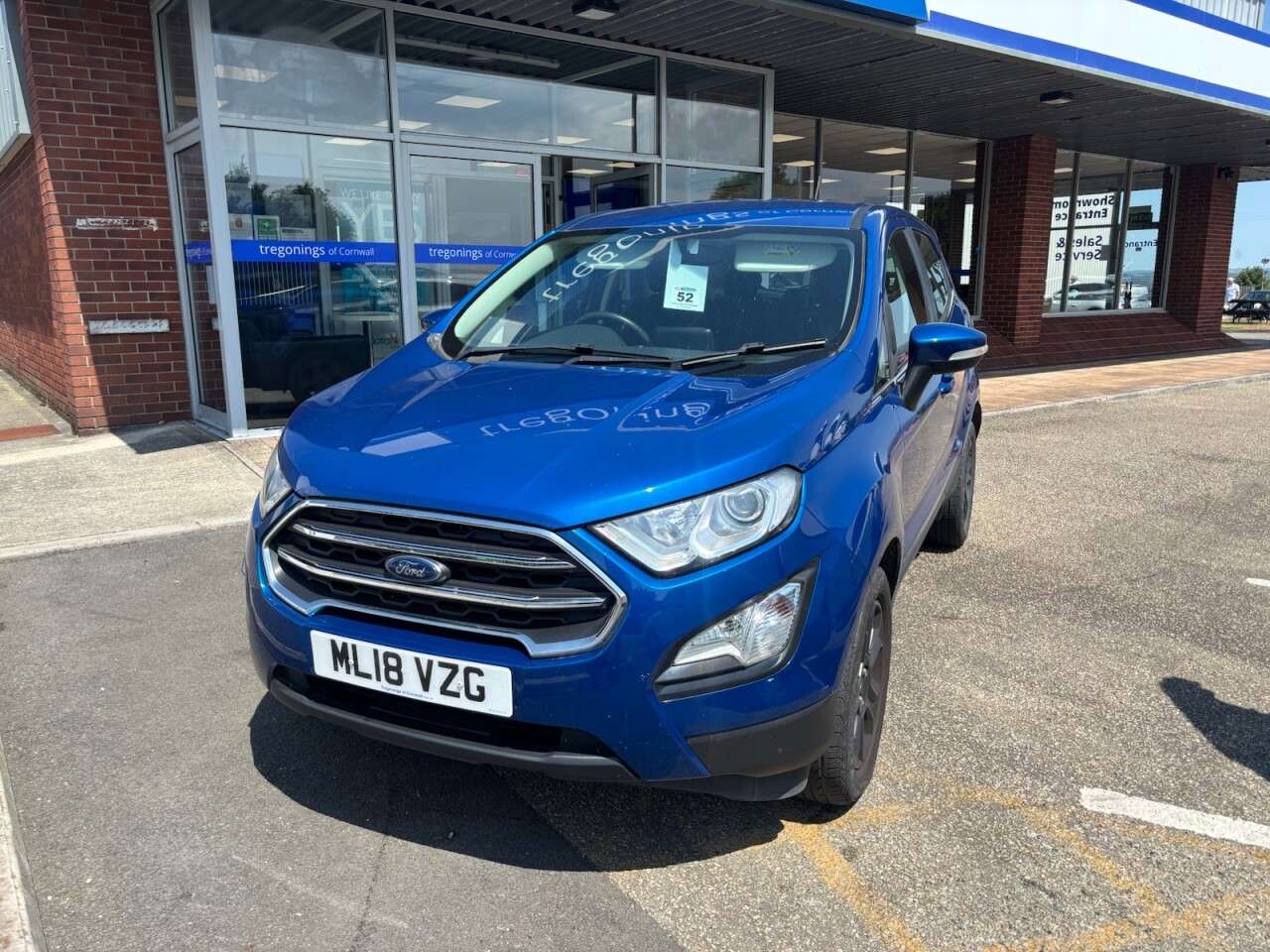A 2018 FORD ECOSPORT 1.0T EcoBoost Zetec SUV 5dr Petrol Auto Euro 6 (s/s) (125 ps) A 2018 FORD ECOSPORT 1.0T EcoBoost Zetec SUV 5dr Petrol Auto Euro 6 (s/s) (125 ps)