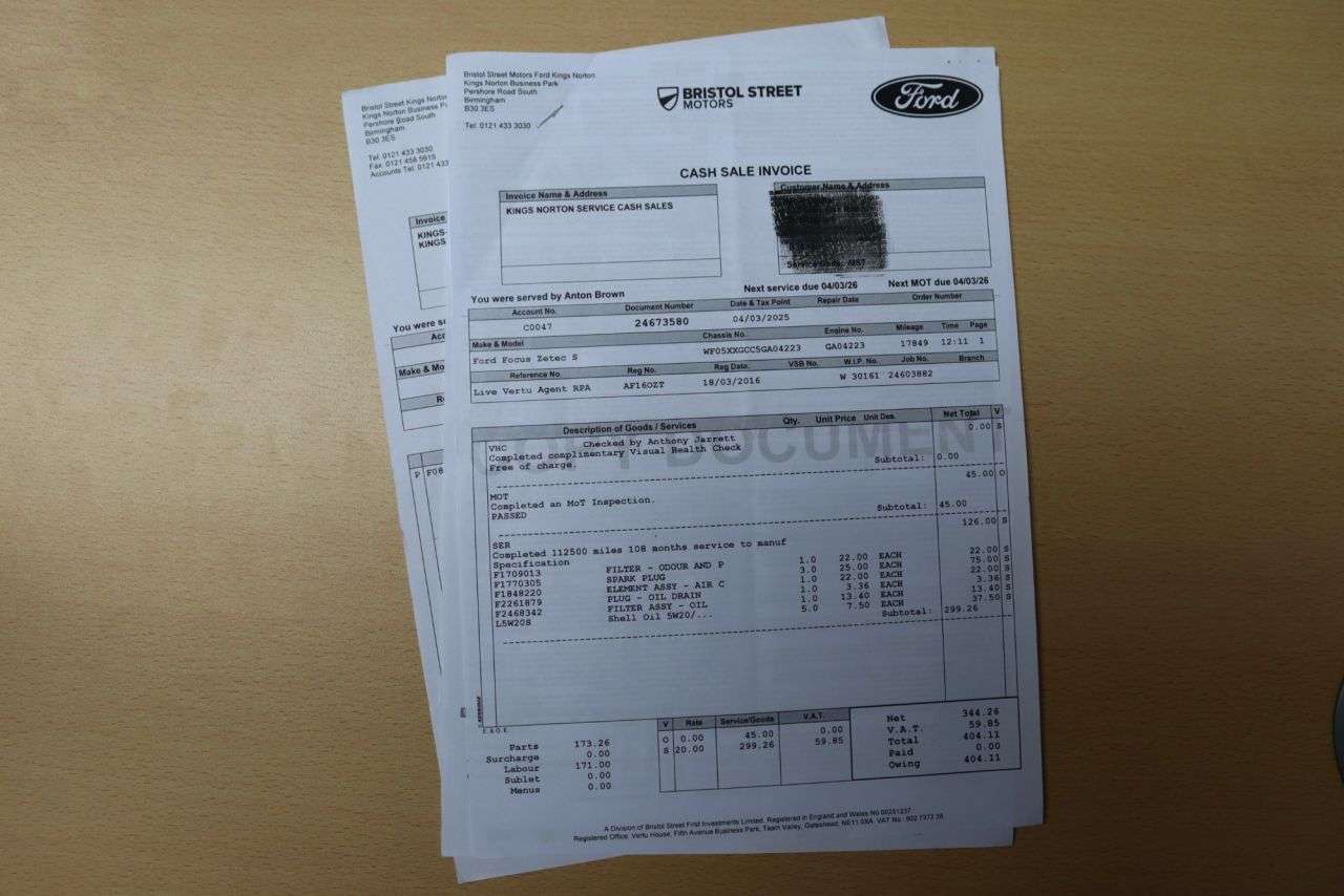 2016 FORD FOCUS 2016 FORD FOCUS