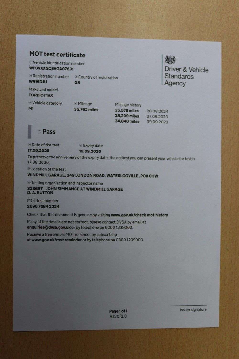 2016 FORD C-MAX 2016 FORD C-MAX