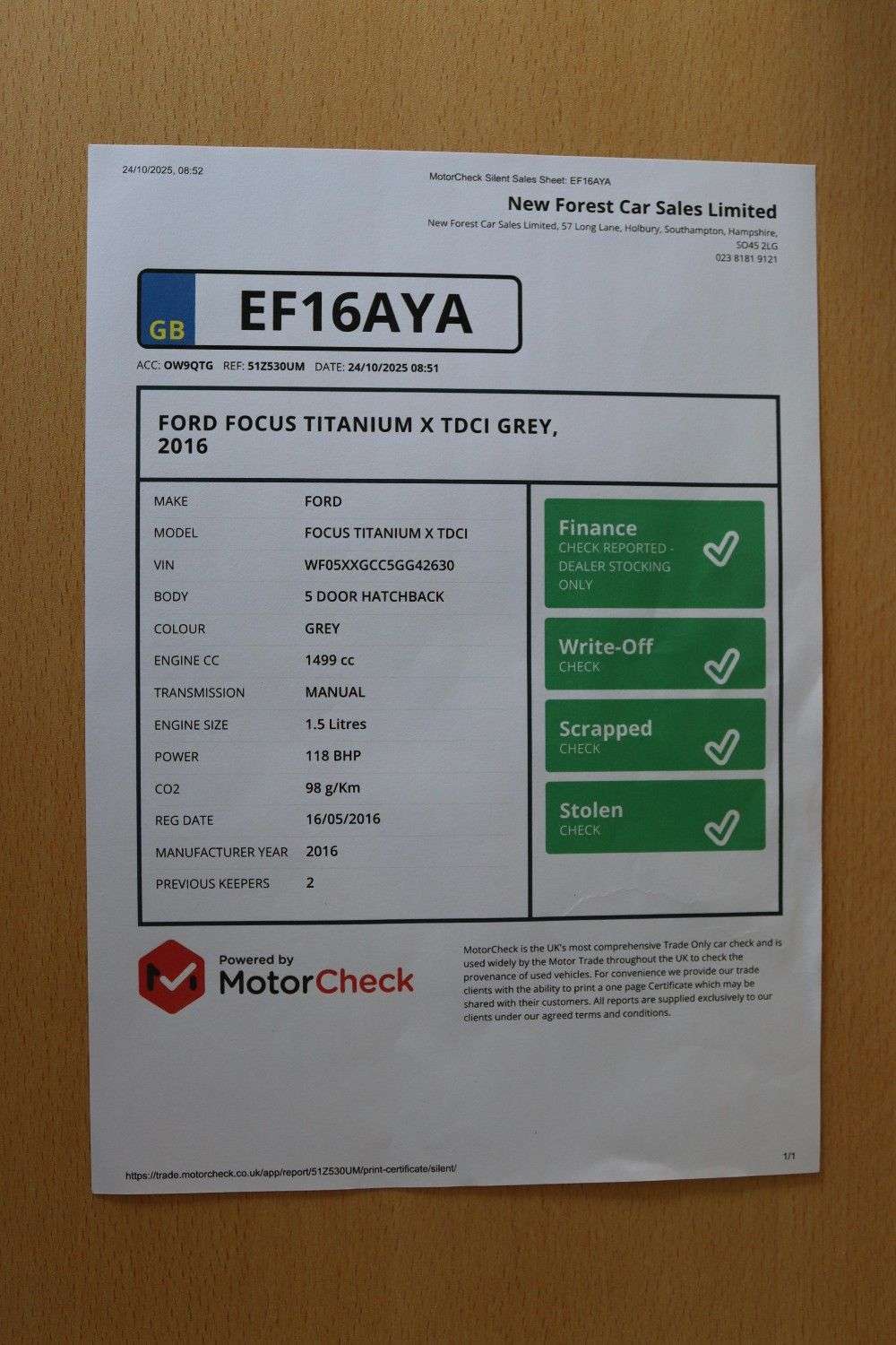 2016 FORD FOCUS 2016 FORD FOCUS