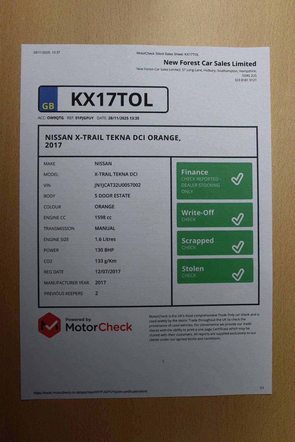 2017 NISSAN X-TRAIL 2017 NISSAN X-TRAIL