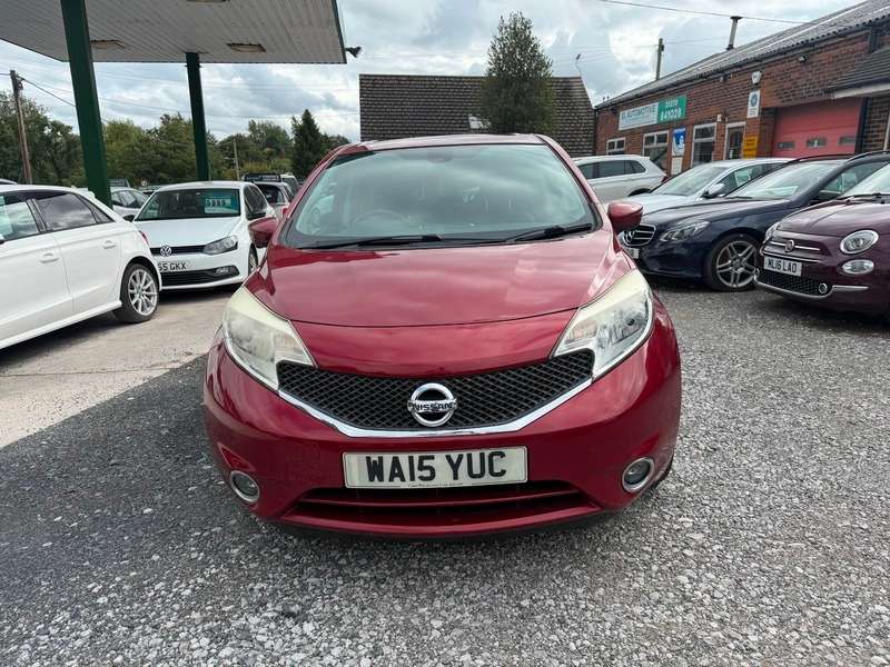 A 2015 NISSAN NOTE TEKNA DIG-S AUTOMATIC Leather seats 2 or more keys Cruise control Rear view camera A 2015 NISSAN NOTE TEKNA DIG-S AUTOMATIC Leather seats 2 or more keys Cruise control Rear view camera