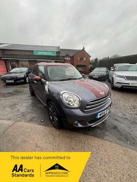 A 2016 MINI COUNTRYMAN COUNTRYMAN C-PR D ALL4 PARK LANE A COOPER D AUTOMATIC-GREAT MAIN DEALER SERVICE HISTORY-SAT NAVIGATION-LOADS OF SPEC!! A 2016 MINI COUNTRYMAN COUNTRYMAN C-PR D ALL4 PARK LANE A COOPER D AUTOMATIC-GREAT MAIN DEALER SERVICE HISTORY-SAT NAVIGATION-LOADS OF SPEC!!