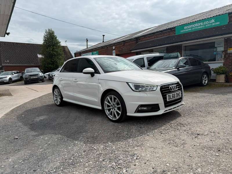 A 2016 AUDI A1 SPORTBACK TFSI S LINE, A/C BLUETOOTH, 5 DOORS, ALLOYS £35 TAX PER YEAR A 2016 AUDI A1 SPORTBACK TFSI S LINE, A/C BLUETOOTH, 5 DOORS, ALLOYS £35 TAX PER YEAR