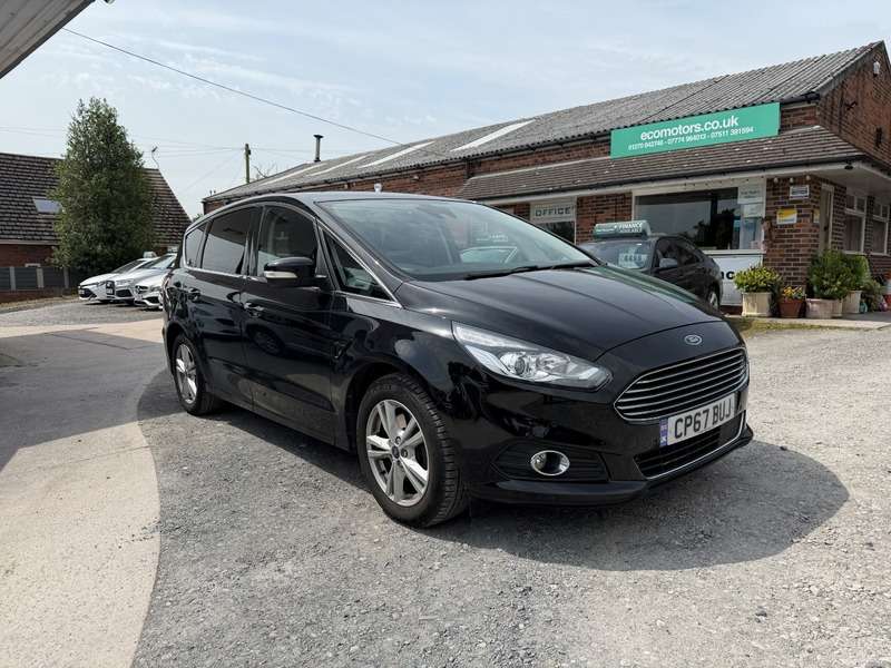 A 2017 FORD S-MAX TITANIUM TDCI, 7 SEATS, OVER 55MPG, A/C, SAT NAV, GREAT TO DRIVE A 2017 FORD S-MAX TITANIUM TDCI, 7 SEATS, OVER 55MPG, A/C, SAT NAV, GREAT TO DRIVE