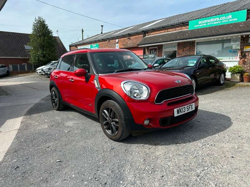 A 2013 MINI COUNTRYMAN AUTOMATIC COOPER SD ALL4 PANAROMIC ROOF AIR CON GREAT FUEL ECONOMY A 2013 MINI COUNTRYMAN AUTOMATIC COOPER SD ALL4 PANAROMIC ROOF AIR CON GREAT FUEL ECONOMY