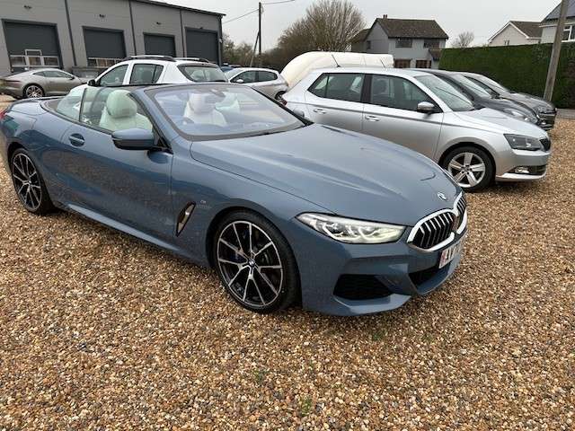 A 2020 BMW 8 SERIES 3.0 840i Convertible 2dr Petrol Steptronic Euro 6 (s/s) (340 ps) A 2020 BMW 8 SERIES 3.0 840i Convertible 2dr Petrol Steptronic Euro 6 (s/s) (340 ps)