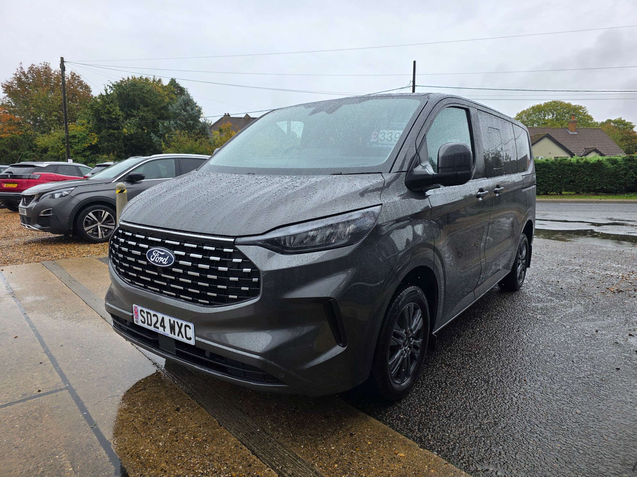 A 2024 FORD TOURNEO CUSTOM 2.0 320 EcoBlue Titanium Luxe Minibus Double Cab 5dr Diesel Manual L1 Euro 6 (s/s) (136 ps) A 2024 FORD TOURNEO CUSTOM 2.0 320 EcoBlue Titanium Luxe Minibus Double Cab 5dr Diesel Manual L1 Euro 6 (s/s) (136 ps)