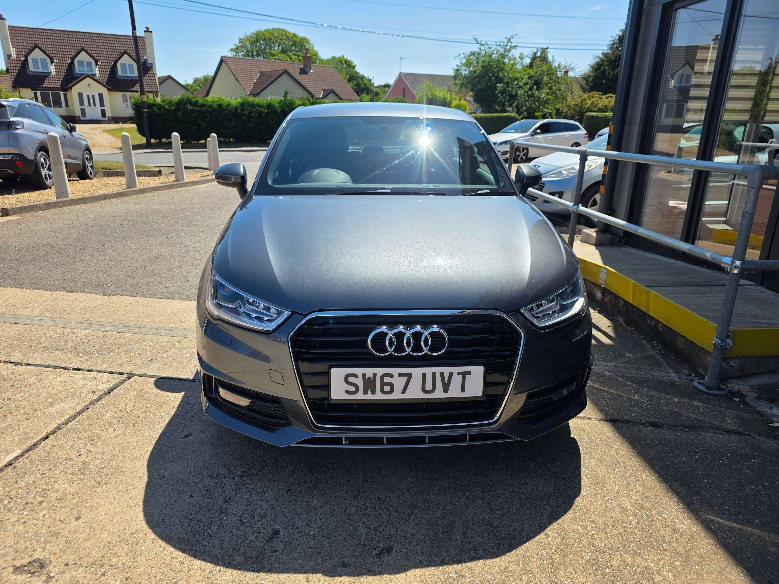 A 2018 AUDI A1 1.4 TFSI S line Sportback 5dr Petrol S Tronic Euro 6 (s/s) (Nav) (125 ps) A 2018 AUDI A1 1.4 TFSI S line Sportback 5dr Petrol S Tronic Euro 6 (s/s) (Nav) (125 ps)