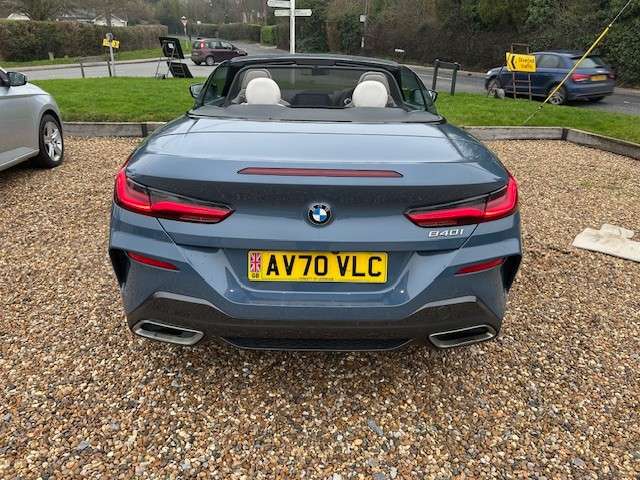A 2020 BMW 8 SERIES 3.0 840i Convertible 2dr Petrol Steptronic Euro 6 (s/s) (340 ps) A 2020 BMW 8 SERIES 3.0 840i Convertible 2dr Petrol Steptronic Euro 6 (s/s) (340 ps)