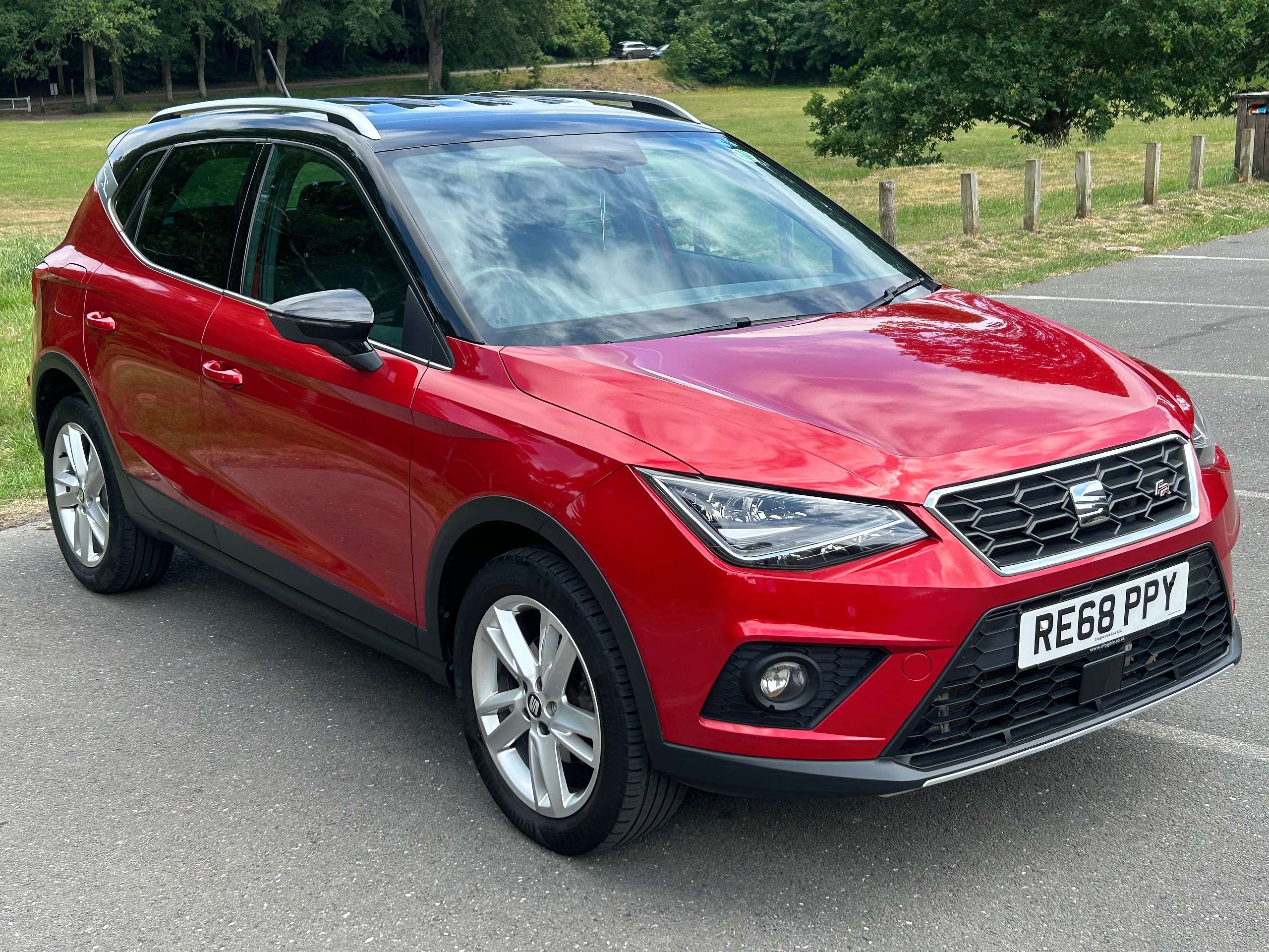 A 2018 SEAT ARONA 1.0 TSI GPF FR SUV 5dr Petrol Manual Euro 6 (s/s) (115 ps) A 2018 SEAT ARONA 1.0 TSI GPF FR SUV 5dr Petrol Manual Euro 6 (s/s) (115 ps)
