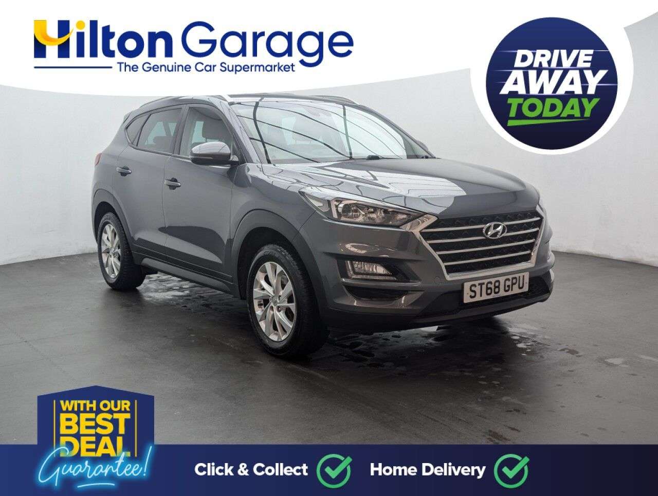 A 2018 HYUNDAI TUCSON 1.6 GDi SE Nav SUV 5dr Petrol Manual Euro 6 (s/s) (132 ps) - ALLOY, CRUISE, A 2018 HYUNDAI TUCSON 1.6 GDi SE Nav SUV 5dr Petrol Manual Euro 6 (s/s) (132 ps) - ALLOY, CRUISE,