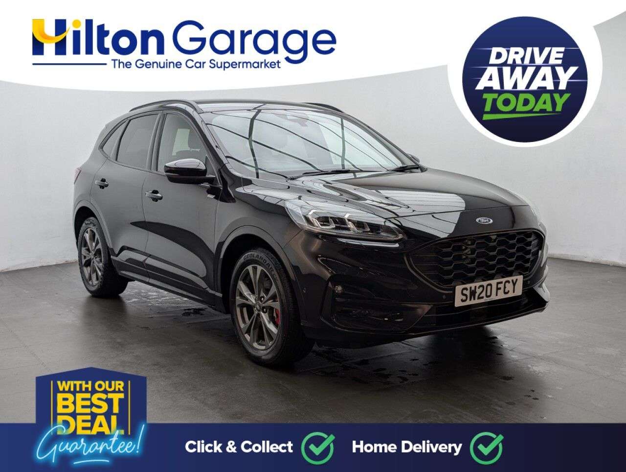 A 2020 FORD KUGA 2.5 EcoBoost Duratec 14.4kWh ST-Line First Edition SUV 5dr Petrol Plug-in H A 2020 FORD KUGA 2.5 EcoBoost Duratec 14.4kWh ST-Line First Edition SUV 5dr Petrol Plug-in H