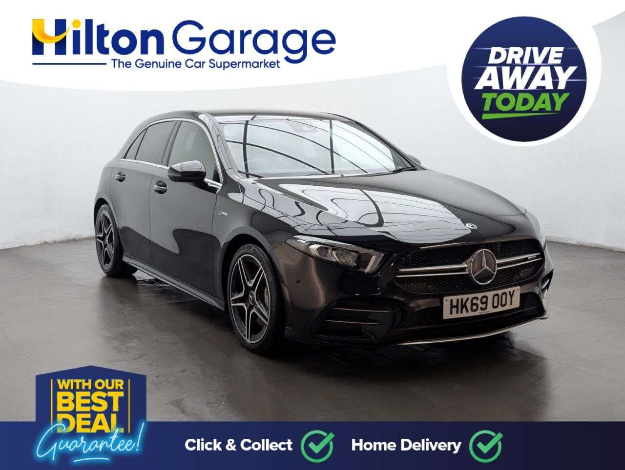 A 2020 MERCEDES-BENZ A CLASS 2.0 A35 AMG (Executive) Hatchback 5dr Petrol SpdS DCT 4MATIC Euro 6 (s/s) ( A 2020 MERCEDES-BENZ A CLASS 2.0 A35 AMG (Executive) Hatchback 5dr Petrol SpdS DCT 4MATIC Euro 6 (s/s) (