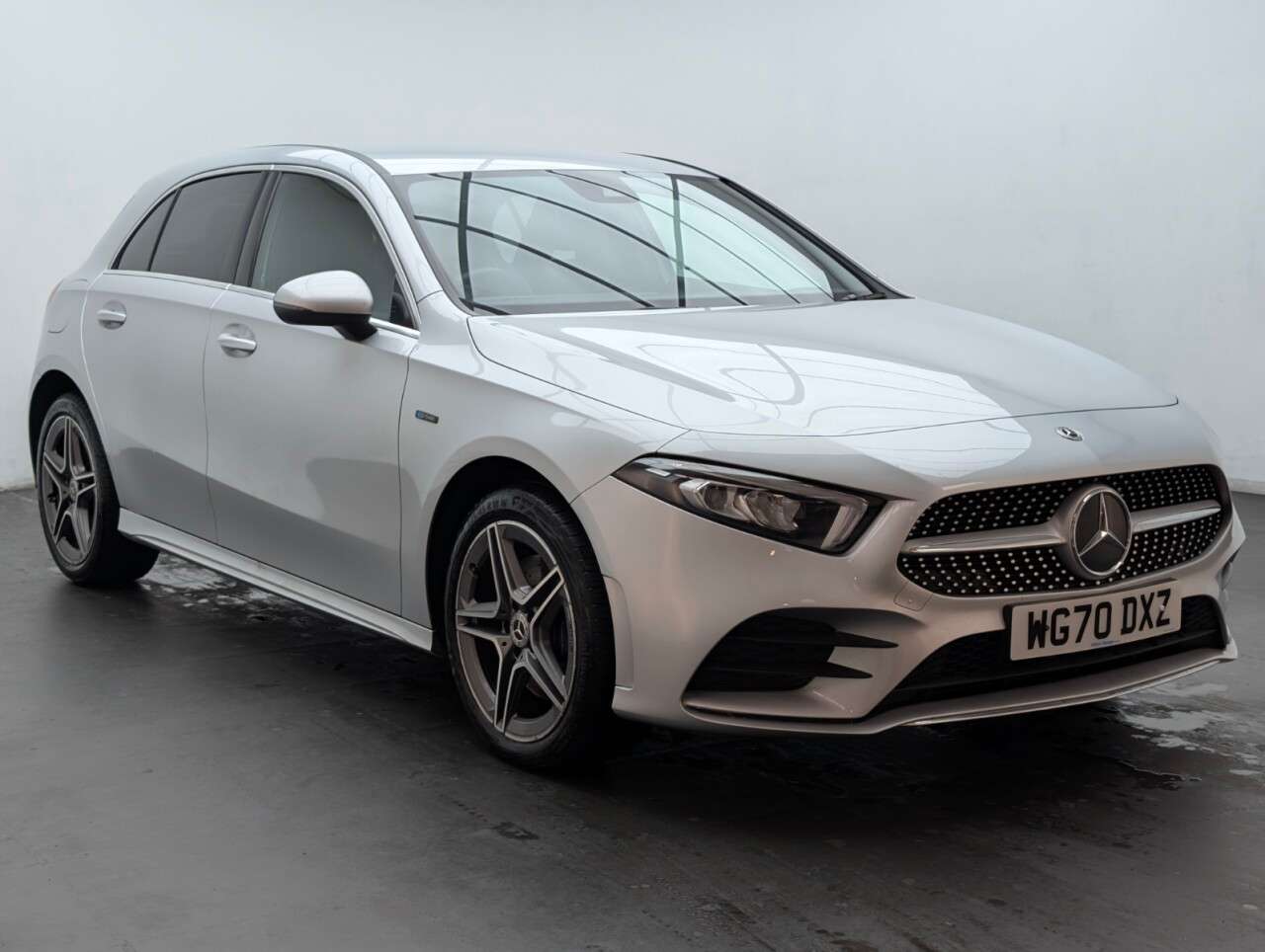 A 2021 MERCEDES-BENZ A CLASS 1.3 A250e 15.6kWh AMG Line Hatchback 5dr Petrol Plug-in Hybrid 8G-DCT Euro A 2021 MERCEDES-BENZ A CLASS 1.3 A250e 15.6kWh AMG Line Hatchback 5dr Petrol Plug-in Hybrid 8G-DCT Euro