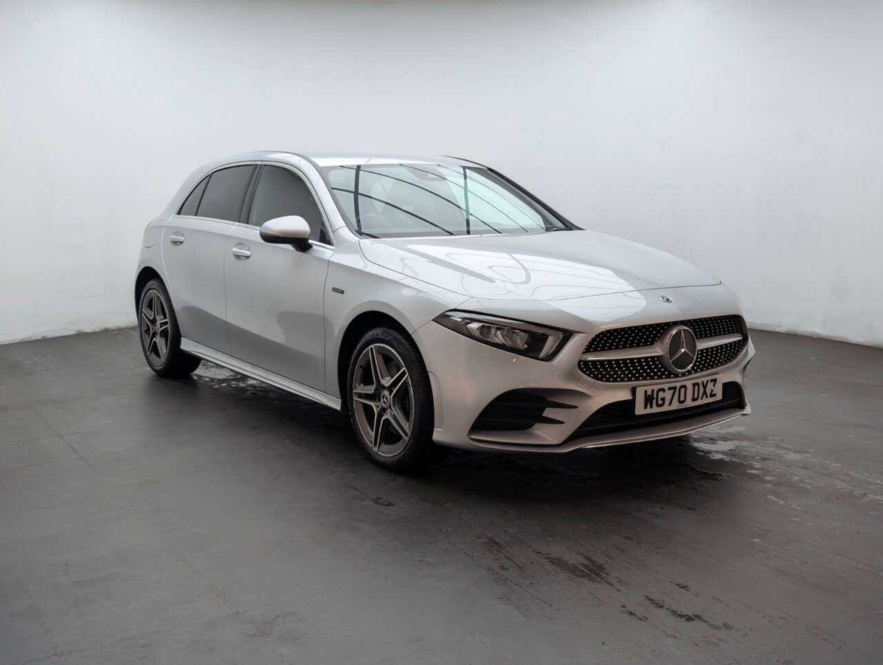 A 2021 MERCEDES-BENZ A CLASS 1.3 A250e 15.6kWh AMG Line Hatchback 5dr Petrol Plug-in Hybrid 8G-DCT Euro A 2021 MERCEDES-BENZ A CLASS 1.3 A250e 15.6kWh AMG Line Hatchback 5dr Petrol Plug-in Hybrid 8G-DCT Euro