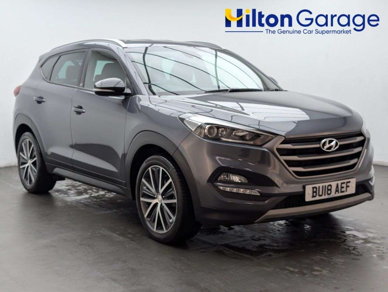 A 2018 HYUNDAI TUCSON 1.6 T-GDi GO! SE SUV 5dr Petrol DCT Euro 6 (177 ps) NAVIGATION+CRUISE CONTR A 2018 HYUNDAI TUCSON 1.6 T-GDi GO! SE SUV 5dr Petrol DCT Euro 6 (177 ps) NAVIGATION+CRUISE CONTR