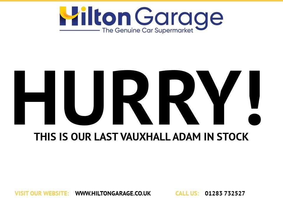2018 VAUXHALL ADAM 2018 VAUXHALL ADAM
