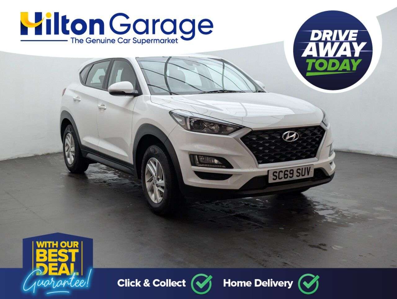 A 2019 HYUNDAI TUCSON 1.6 GDi S Connect SUV 5dr Petrol Manual Euro 6 (s/s) (132 ps) - APPLE CARPL A 2019 HYUNDAI TUCSON 1.6 GDi S Connect SUV 5dr Petrol Manual Euro 6 (s/s) (132 ps) - APPLE CARPL