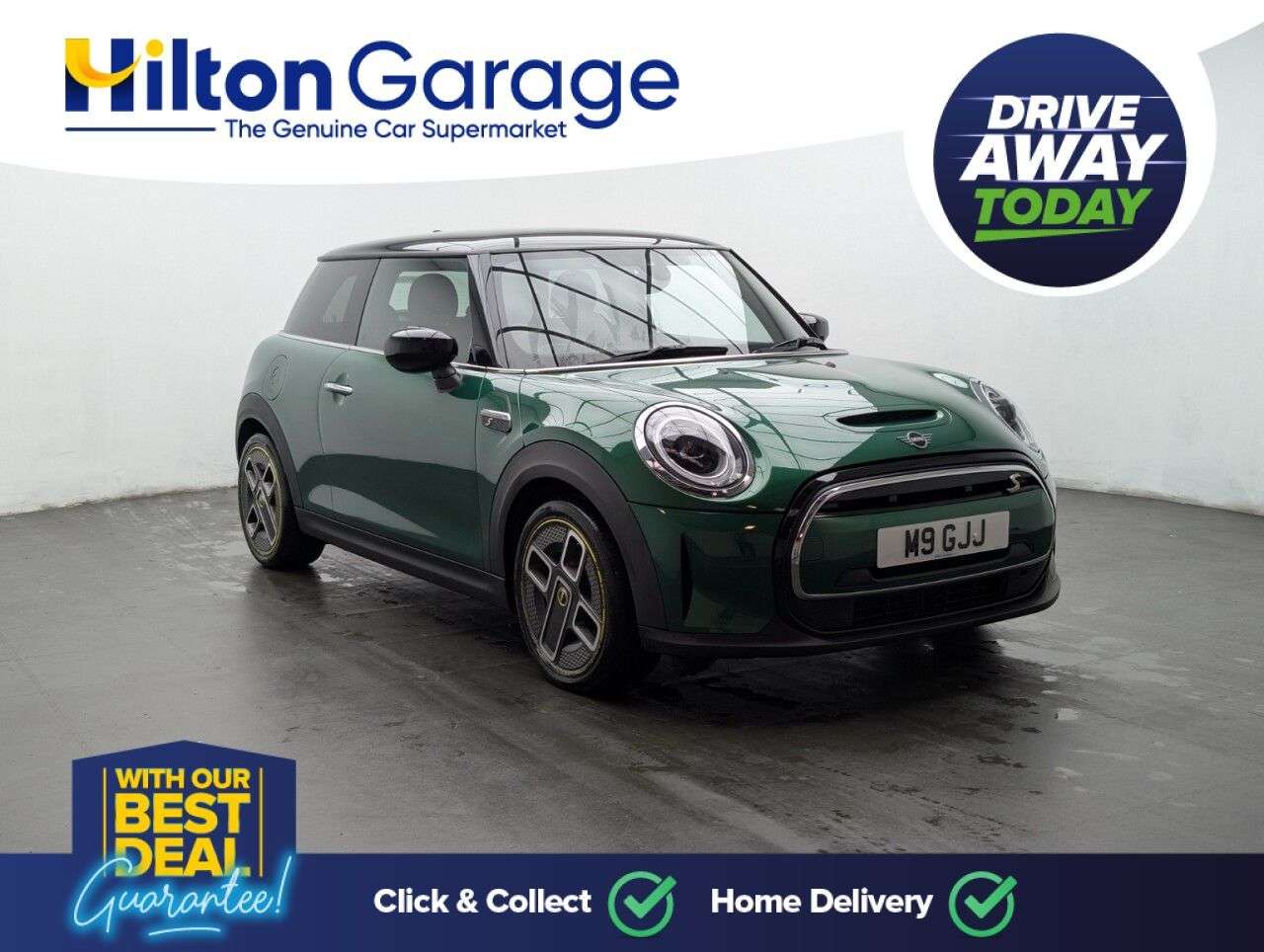 A 2021 MINI ELECTRIC HATCH Cooper SE 32.6kWh Level 2 Hatchback 3dr Electric Auto (184 ps) - APPLE CARP A 2021 MINI ELECTRIC HATCH Cooper SE 32.6kWh Level 2 Hatchback 3dr Electric Auto (184 ps) - APPLE CARP
