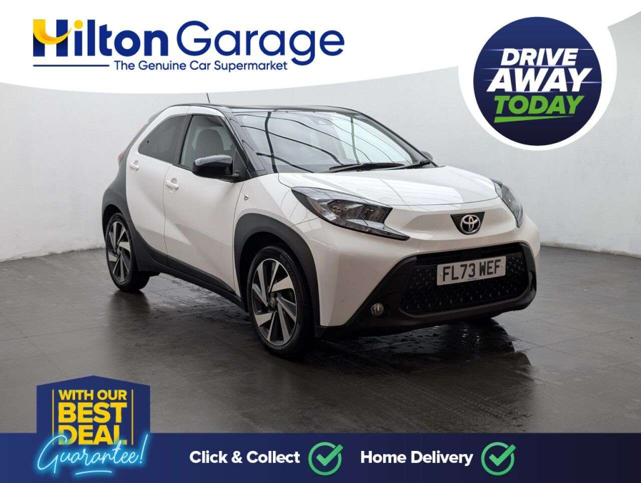 A 2023 TOYOTA AYGO X 1.0 VVT-i Edge Hatchback 5dr Petrol x-shift Euro 6 (s/s) (72 ps) REVERSING A 2023 TOYOTA AYGO X 1.0 VVT-i Edge Hatchback 5dr Petrol x-shift Euro 6 (s/s) (72 ps) REVERSING