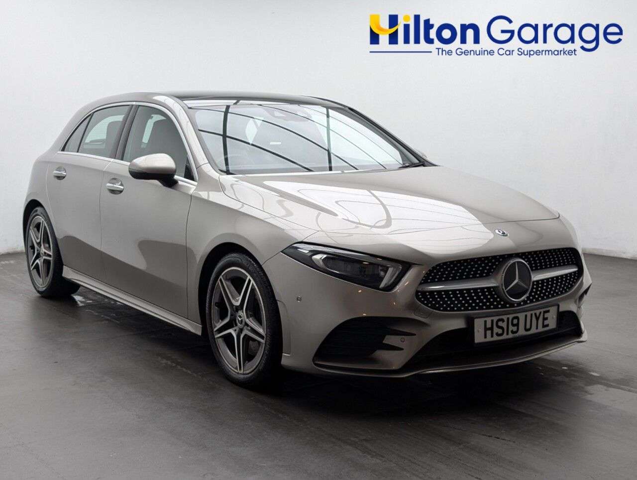 A 2019 MERCEDES-BENZ A CLASS 2.0 A250 AMG Line (Premium Plus) Hatchback 5dr Petrol 7G-DCT Euro 6 (s/s) ( A 2019 MERCEDES-BENZ A CLASS 2.0 A250 AMG Line (Premium Plus) Hatchback 5dr Petrol 7G-DCT Euro 6 (s/s) (
