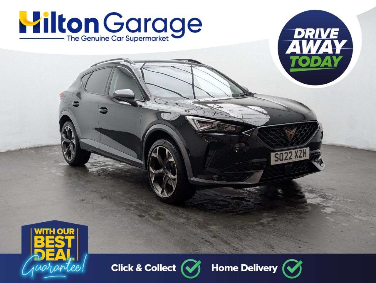 A 2022 CUPRA FORMENTOR 1.5 TSI V2 SUV 5dr Petrol DSG Euro 6 (s/s) (150 ps) DIGITAL COCKPIT+PARK AS A 2022 CUPRA FORMENTOR 1.5 TSI V2 SUV 5dr Petrol DSG Euro 6 (s/s) (150 ps) DIGITAL COCKPIT+PARK AS