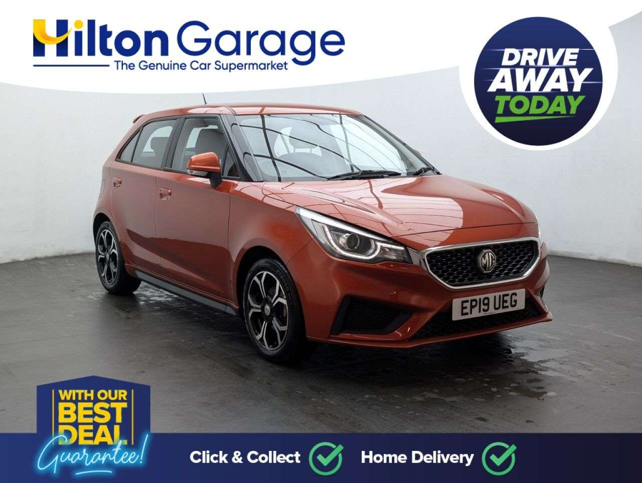 A 2019 MG MG3 1.5 VTi-TECH Excite Hatchback 5dr Petrol Manual Euro 6 (s/s) (106 ps) R PAR A 2019 MG MG3 1.5 VTi-TECH Excite Hatchback 5dr Petrol Manual Euro 6 (s/s) (106 ps) R PAR