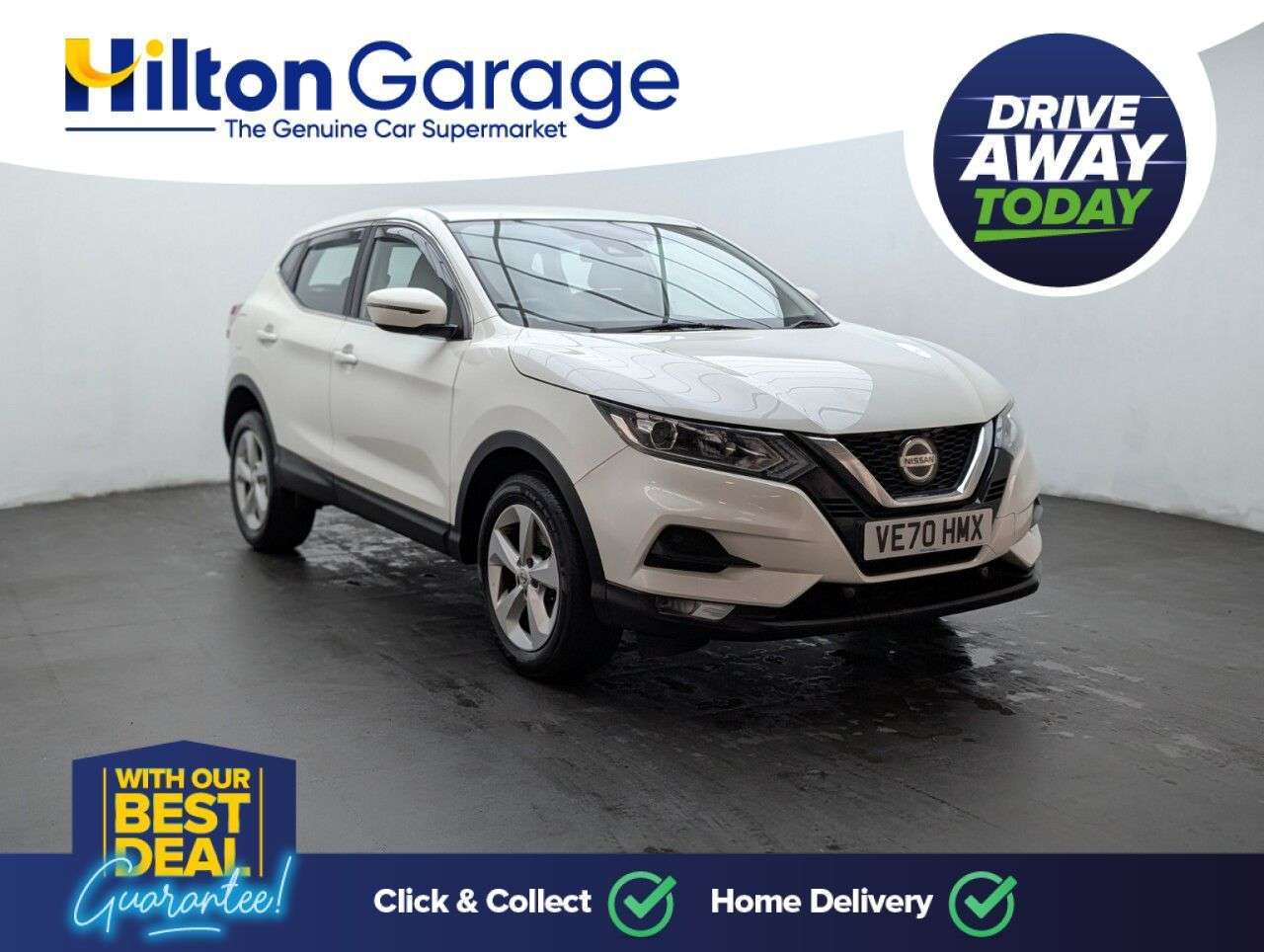 A 2020 NISSAN QASHQAI 1.3 DIG-T Acenta Premium SUV 5dr Petrol DCT Auto Euro 6 (s/s) (160 ps) PARK A 2020 NISSAN QASHQAI 1.3 DIG-T Acenta Premium SUV 5dr Petrol DCT Auto Euro 6 (s/s) (160 ps) PARK