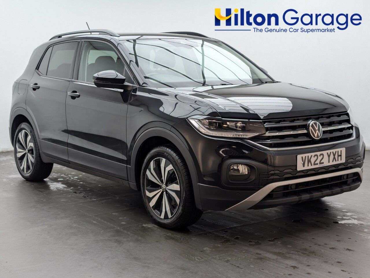 A 2022 VOLKSWAGEN T-CROSS 1.0 TSI Black Edition SUV 5dr Petrol DSG Euro 6 (s/s) (110 ps) PARKING SENS A 2022 VOLKSWAGEN T-CROSS 1.0 TSI Black Edition SUV 5dr Petrol DSG Euro 6 (s/s) (110 ps) PARKING SENS