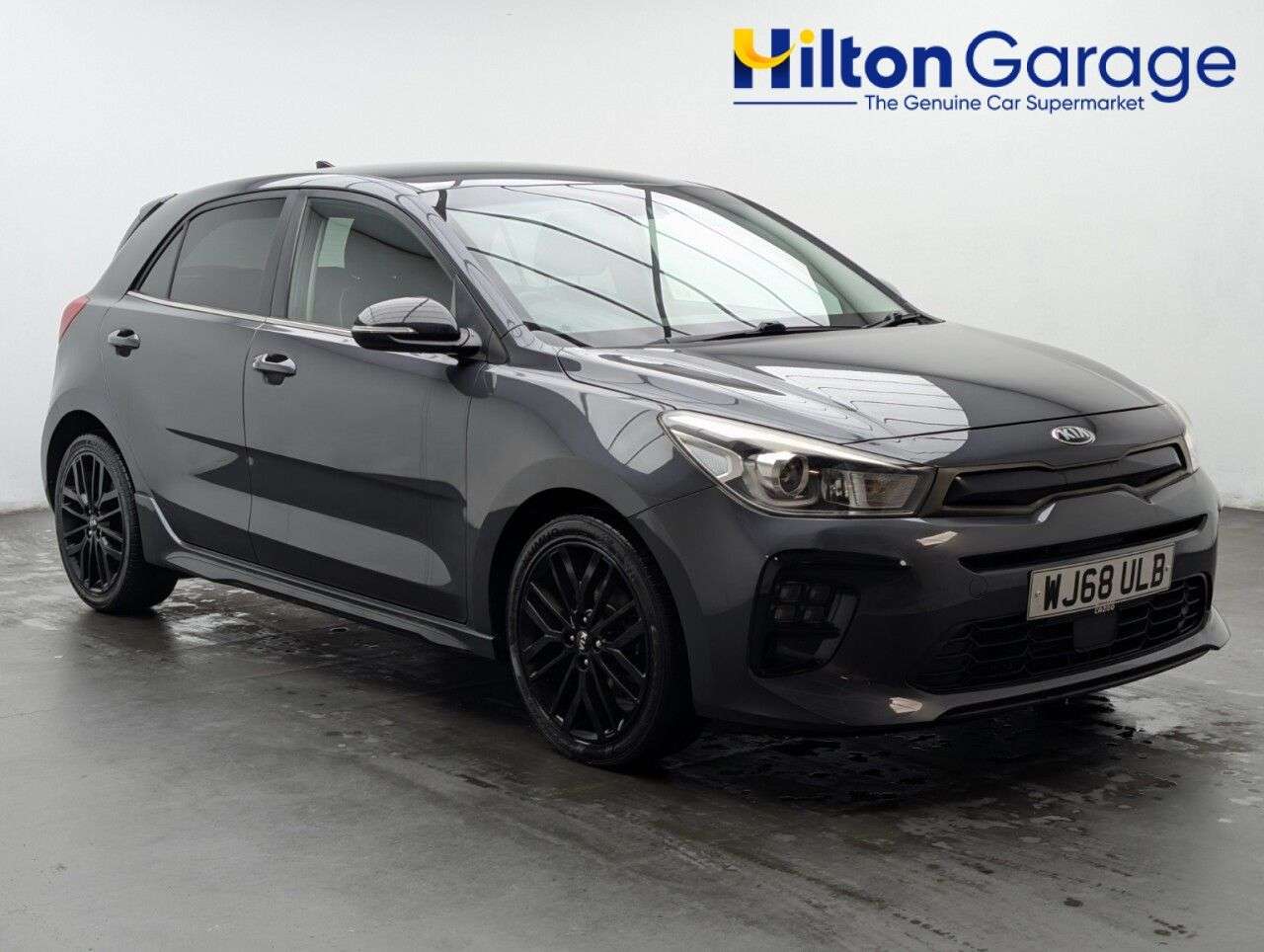 A 2018 KIA RIO 1.0 T-GDi GT-Line S Hatchback 5dr Petrol Manual Euro 6 (s/s) (118 bhp) 7IN A 2018 KIA RIO 1.0 T-GDi GT-Line S Hatchback 5dr Petrol Manual Euro 6 (s/s) (118 bhp) 7IN