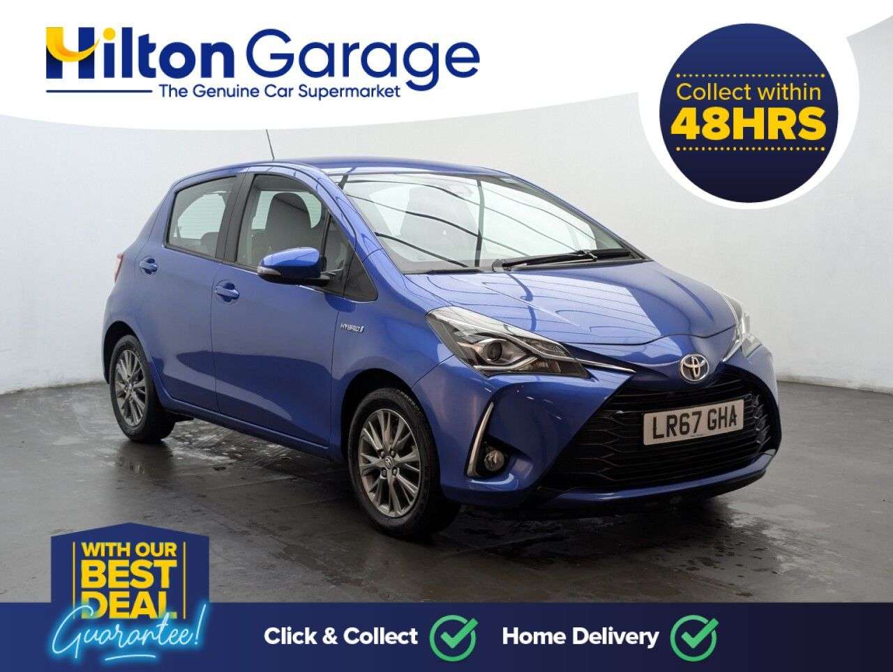 A 2017 TOYOTA YARIS 1.5 VVT-h Icon Hatchback 5dr Petrol Hybrid E-CVT Euro 6 (s/s) (100 ps) REVE A 2017 TOYOTA YARIS 1.5 VVT-h Icon Hatchback 5dr Petrol Hybrid E-CVT Euro 6 (s/s) (100 ps) REVE