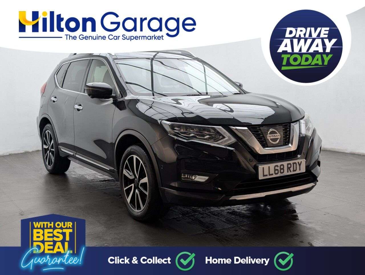 A 2018 NISSAN X-TRAIL 1.6 DIG-T Tekna SUV 5dr Petrol Manual Euro 6 (s/s) (163 ps) BLUETOOTH+HEATE A 2018 NISSAN X-TRAIL 1.6 DIG-T Tekna SUV 5dr Petrol Manual Euro 6 (s/s) (163 ps) BLUETOOTH+HEATE