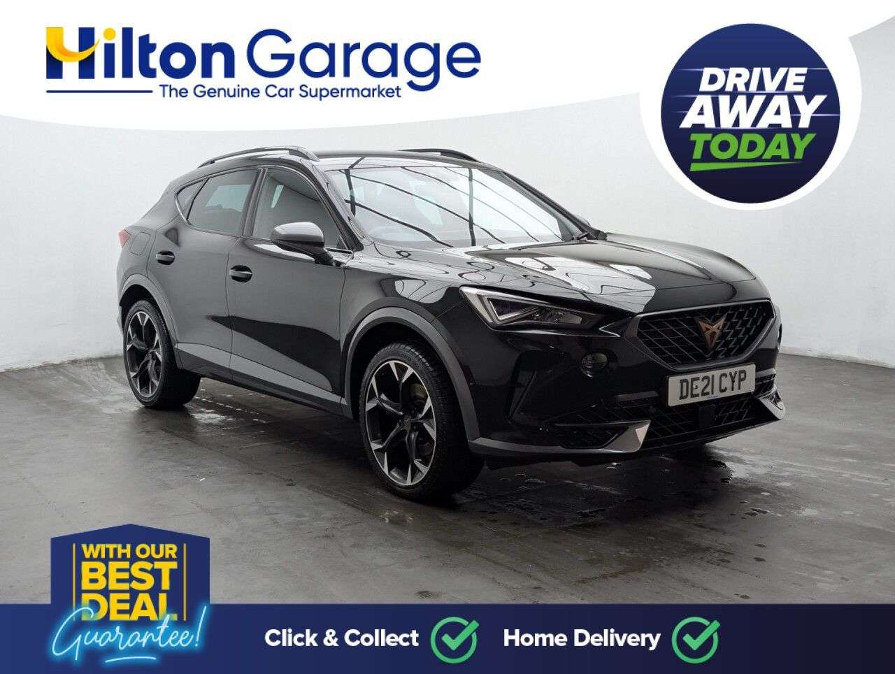 A 2021 CUPRA FORMENTOR 1.5 TSI V2 SUV 5dr Petrol DSG Euro 6 (s/s) (150 ps) HEATED SEATS+LANE ASSIS A 2021 CUPRA FORMENTOR 1.5 TSI V2 SUV 5dr Petrol DSG Euro 6 (s/s) (150 ps) HEATED SEATS+LANE ASSIS