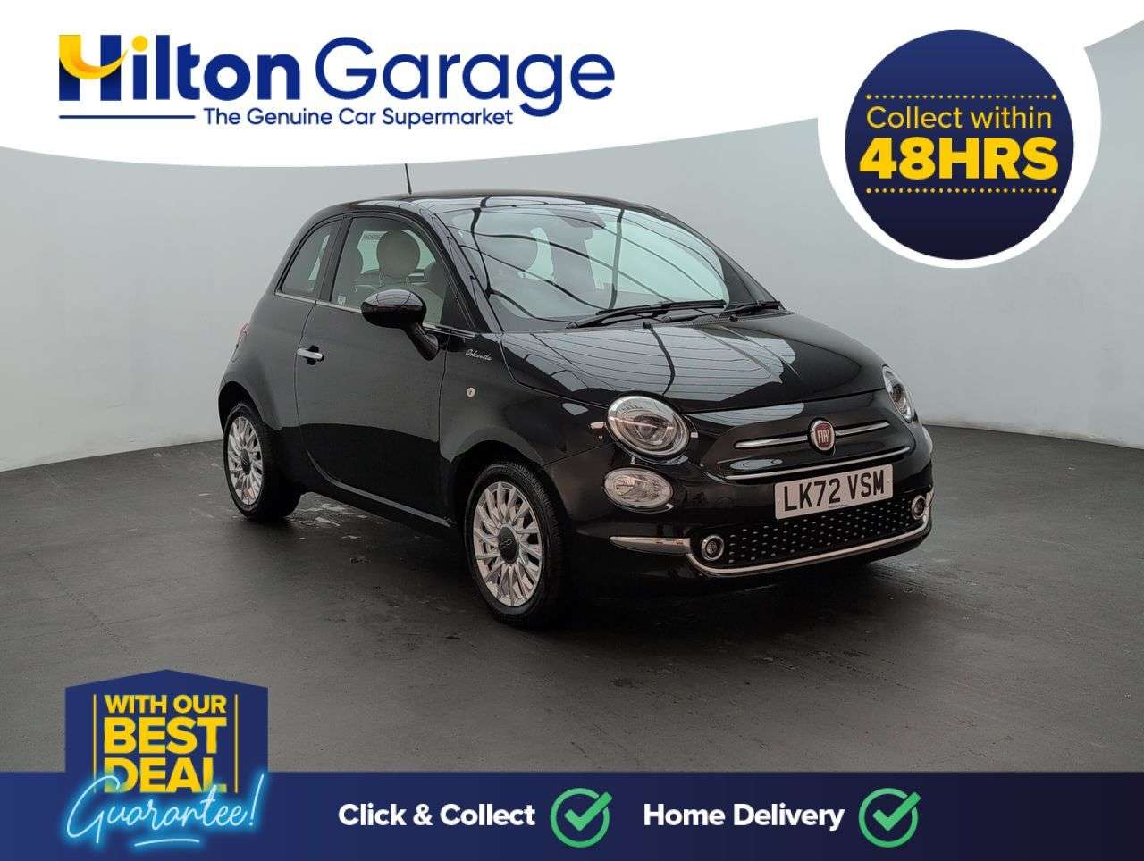A 2022 FIAT 500 1.0 MHEV Dolcevita Hatchback 3dr Petrol Manual Euro 6 (s/s) (70 bhp) BLUETO A 2022 FIAT 500 1.0 MHEV Dolcevita Hatchback 3dr Petrol Manual Euro 6 (s/s) (70 bhp) BLUETO