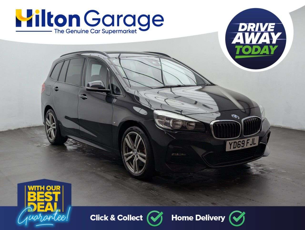 A 2020 BMW 2 SERIES GRAN TOURER 2.0 218d M Sport MPV 5dr Diesel Auto Euro 6 (s/s) (150 ps) COMFORT PACK+HEA A 2020 BMW 2 SERIES GRAN TOURER 2.0 218d M Sport MPV 5dr Diesel Auto Euro 6 (s/s) (150 ps) COMFORT PACK+HEA
