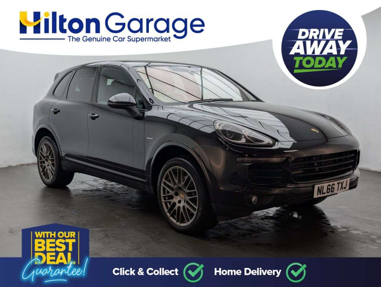 A 2016 PORSCHE CAYENNE 3.0 TD V6 Platinum Edition SUV 5dr Diesel TiptronicS 4WD Euro 6 (s/s) (262 A 2016 PORSCHE CAYENNE 3.0 TD V6 Platinum Edition SUV 5dr Diesel TiptronicS 4WD Euro 6 (s/s) (262