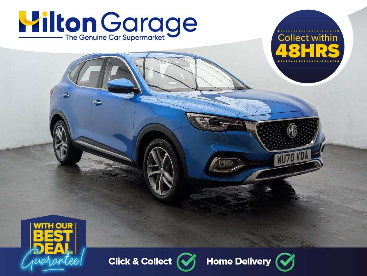 A 2020 MG MG HS 1.5 T-GDI Exclusive SUV 5dr Petrol DCT Euro 6 (s/s) (162 ps) PANORAMIC SKY A 2020 MG MG HS 1.5 T-GDI Exclusive SUV 5dr Petrol DCT Euro 6 (s/s) (162 ps) PANORAMIC SKY