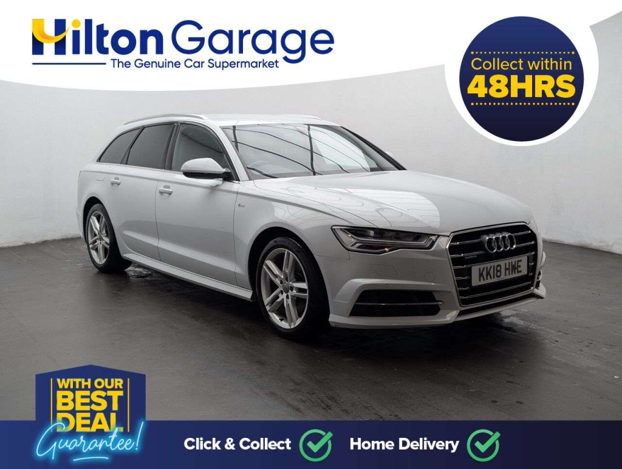A 2018 AUDI A6 AVANT 2.0 TDI S line Estate 5dr Diesel S Tronic quattro Euro 6 (s/s) (190 ps) NAV A 2018 AUDI A6 AVANT 2.0 TDI S line Estate 5dr Diesel S Tronic quattro Euro 6 (s/s) (190 ps) NAV