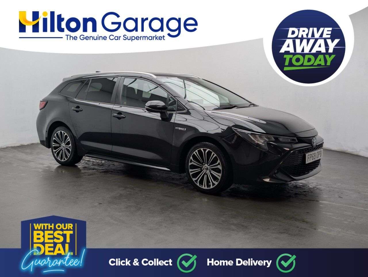 A 2019 TOYOTA COROLLA 1.8 VVT-h Design Touring Sports 5dr Petrol Hybrid CVT Euro 6 (s/s) (122 ps) A 2019 TOYOTA COROLLA 1.8 VVT-h Design Touring Sports 5dr Petrol Hybrid CVT Euro 6 (s/s) (122 ps)