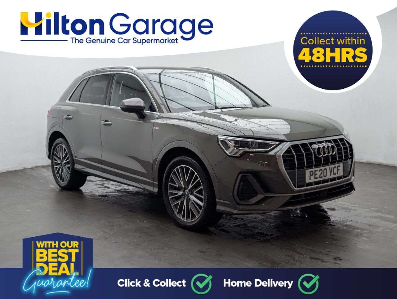 A 2020 AUDI Q3 1.5 TFSI CoD 35 S line SUV 5dr Petrol Manual Euro 6 (s/s) (150 ps) SIDE ASS A 2020 AUDI Q3 1.5 TFSI CoD 35 S line SUV 5dr Petrol Manual Euro 6 (s/s) (150 ps) SIDE ASS