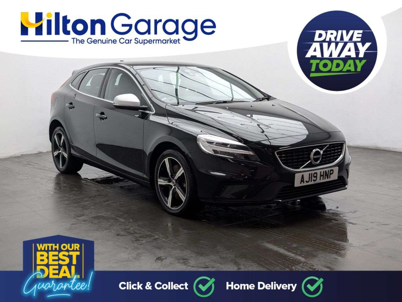 A 2019 VOLVO V40 2.0 D3 R-Design Nav Plus Hatchback 5dr Diesel Manual Euro 6 (s/s) (150 ps) A 2019 VOLVO V40 2.0 D3 R-Design Nav Plus Hatchback 5dr Diesel Manual Euro 6 (s/s) (150 ps)