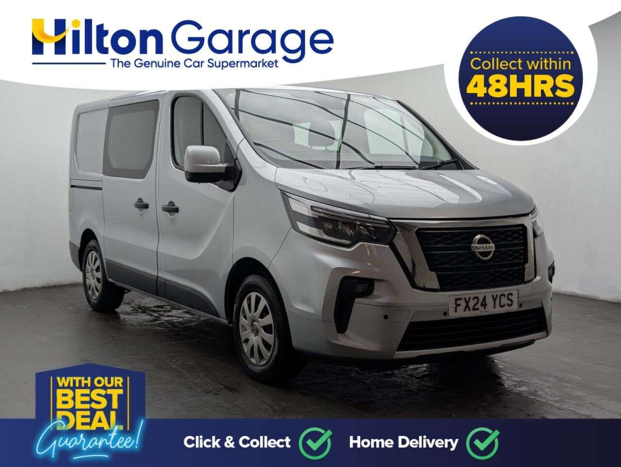 A 2024 NISSAN PRIMASTAR 2.0 dCi 28 Acenta Crew Van Double Cab 6dr Diesel Manual L1 H1 Euro 6 (s/s) A 2024 NISSAN PRIMASTAR 2.0 dCi 28 Acenta Crew Van Double Cab 6dr Diesel Manual L1 H1 Euro 6 (s/s)