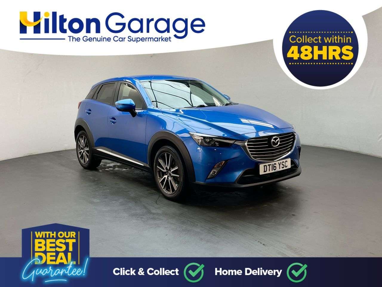 A 2016 MAZDA CX-3 2.0 SKYACTIV-G Sport Nav SUV 5dr Petrol Auto Euro 6 (s/s) (121 ps) BLUETOOT A 2016 MAZDA CX-3 2.0 SKYACTIV-G Sport Nav SUV 5dr Petrol Auto Euro 6 (s/s) (121 ps) BLUETOOT