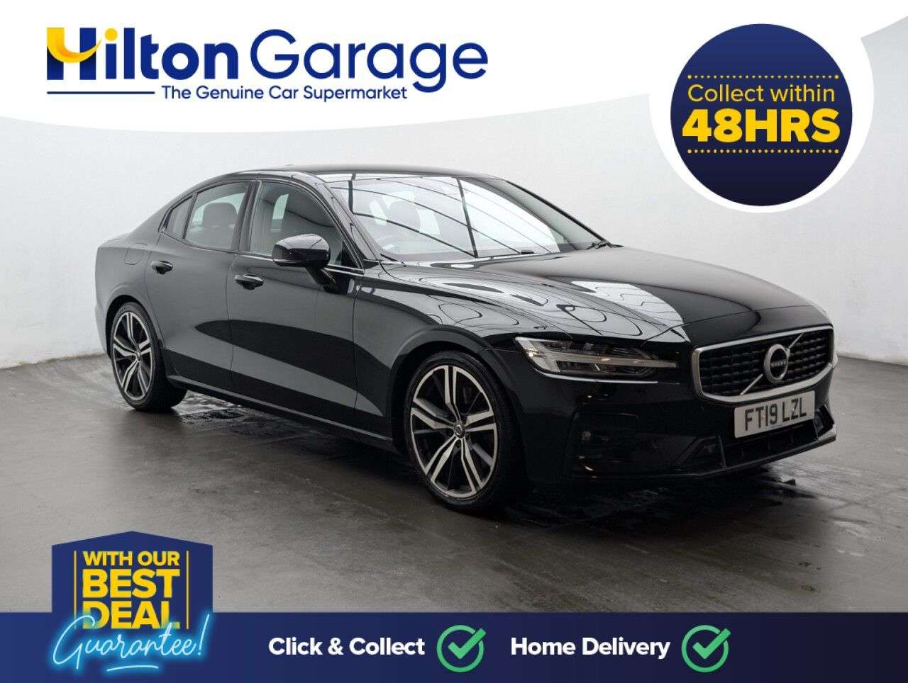 A 2019 VOLVO S60 2.0 T5 R-Design Edition Saloon 4dr Petrol Auto Euro 6 (s/s) (250 ps) REAR P A 2019 VOLVO S60 2.0 T5 R-Design Edition Saloon 4dr Petrol Auto Euro 6 (s/s) (250 ps) REAR P