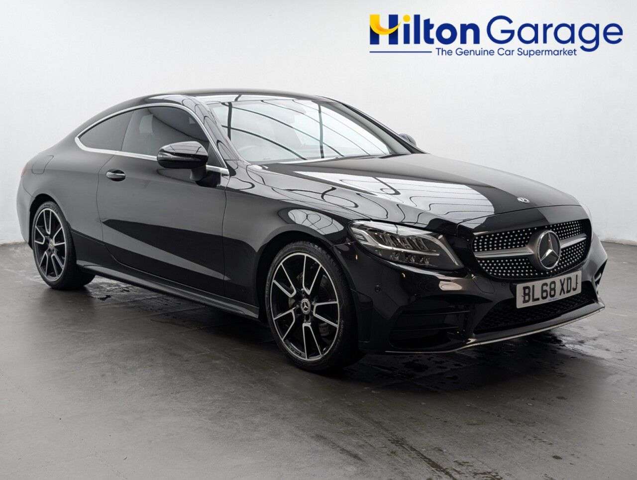 A 2018 MERCEDES-BENZ C-CLASS 1.5 C200 MHEV AMG Line Coupe 2dr Petrol G-Tronic+ Euro 6 (s/s) (198 ps) PAR A 2018 MERCEDES-BENZ C-CLASS 1.5 C200 MHEV AMG Line Coupe 2dr Petrol G-Tronic+ Euro 6 (s/s) (198 ps) PAR