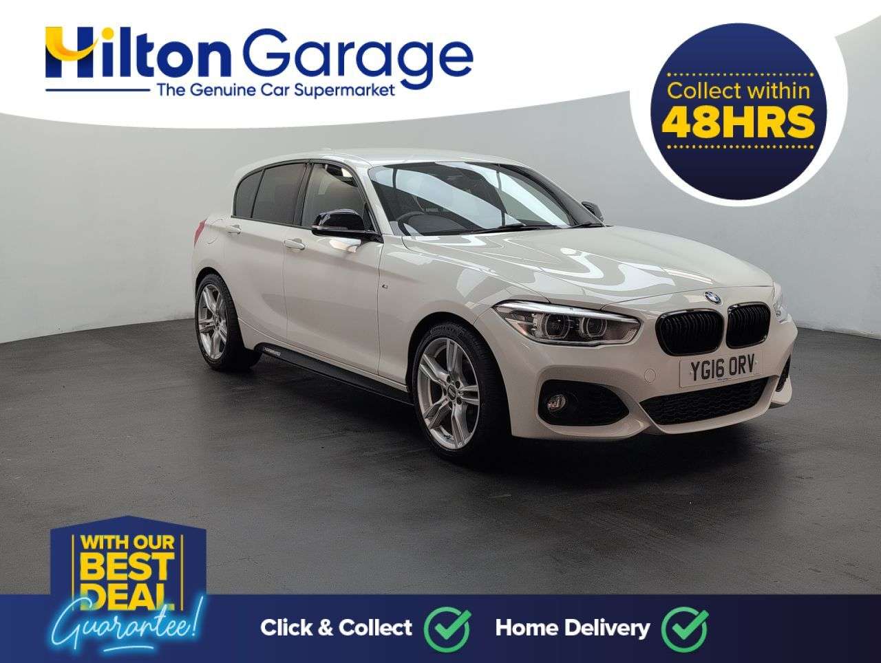A 2016 BMW 1 SERIES 1.5 116d M Sport Hatchback 5dr Diesel Manual Euro 6 (s/s) (116 ps) 6.5IN CO A 2016 BMW 1 SERIES 1.5 116d M Sport Hatchback 5dr Diesel Manual Euro 6 (s/s) (116 ps) 6.5IN CO