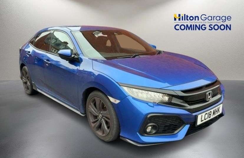 A 2018 HONDA CIVIC 1.5 VTEC Turbo GPF Sport Hatchback 5dr Petrol CVT Euro 6 (s/s) (182 ps) NAV A 2018 HONDA CIVIC 1.5 VTEC Turbo GPF Sport Hatchback 5dr Petrol CVT Euro 6 (s/s) (182 ps) NAV