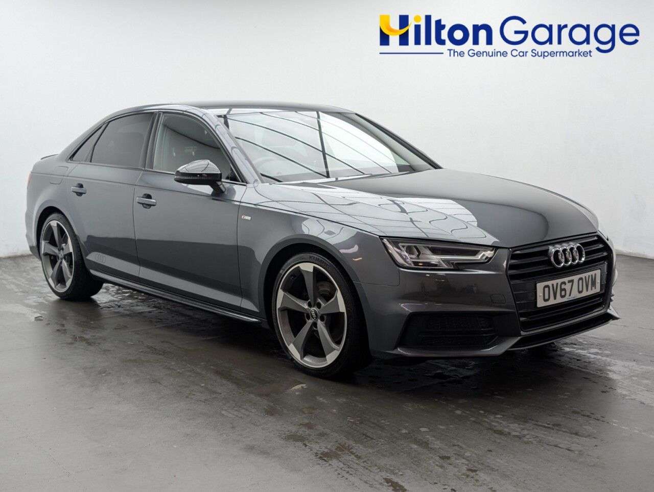 A 2017 AUDI A4 2.0 TDI Black Edition Saloon 4dr Diesel Manual Euro 6 (s/s) (150 ps) HEATED A 2017 AUDI A4 2.0 TDI Black Edition Saloon 4dr Diesel Manual Euro 6 (s/s) (150 ps) HEATED